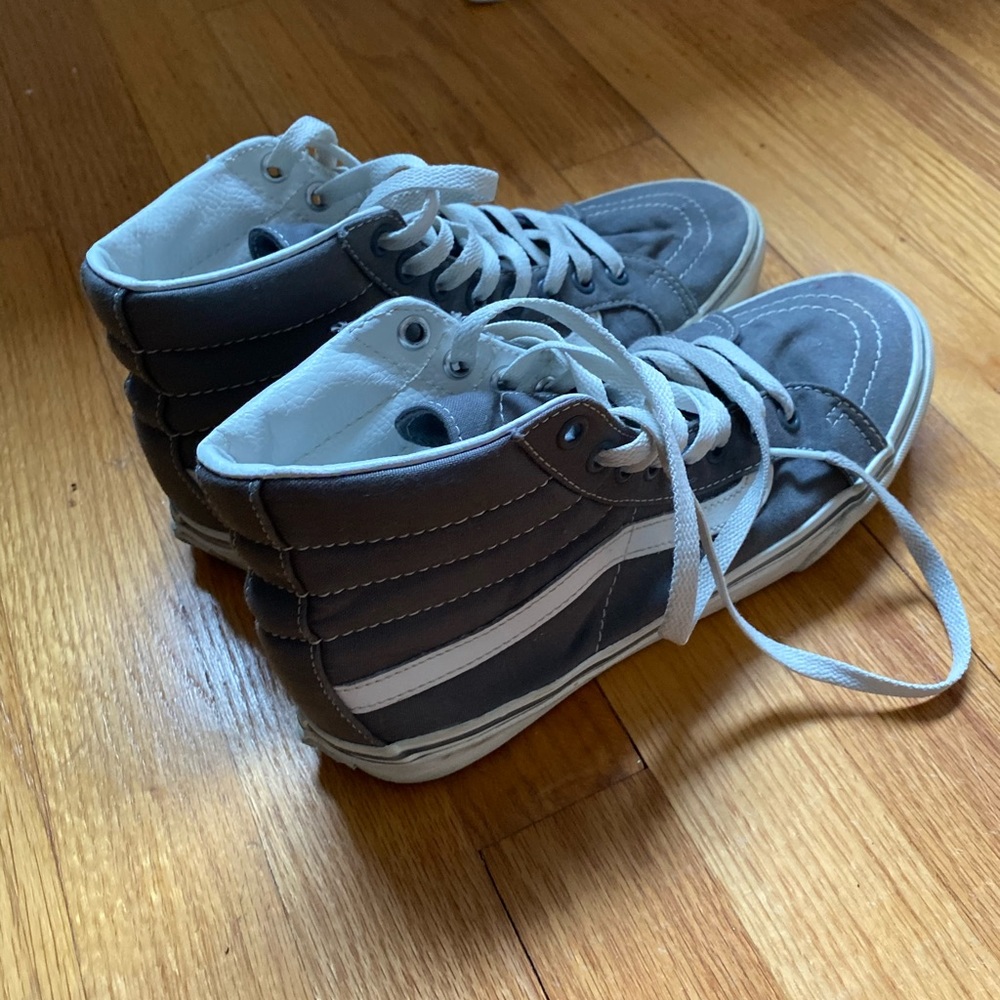 Vans Grey High Rise Shoes - Gem